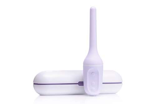 Milli Expanding Dilator – Progressive Silicone Pelvic Floor Therapy Device Milli Expanding Dilator, a sleek silicone pelvic floor therapy device designed for gradual internal expansion, optional vibration, and discreet all-in-one use with a charging case for private, controlled progression.
