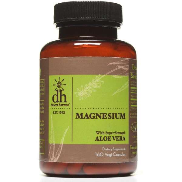 Desert Harvest Magnesium with Super-Strength Aloe Vera