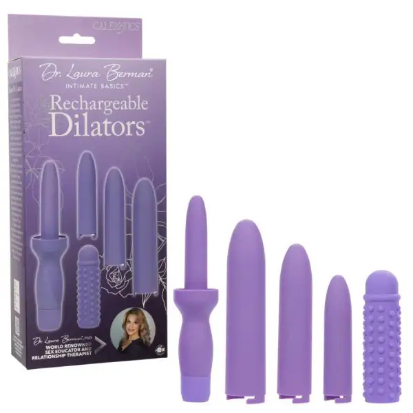 dr. laura berman rechargeable dilator set Dr. Laura Berman vibrating dilator set for pelvic floor therapy